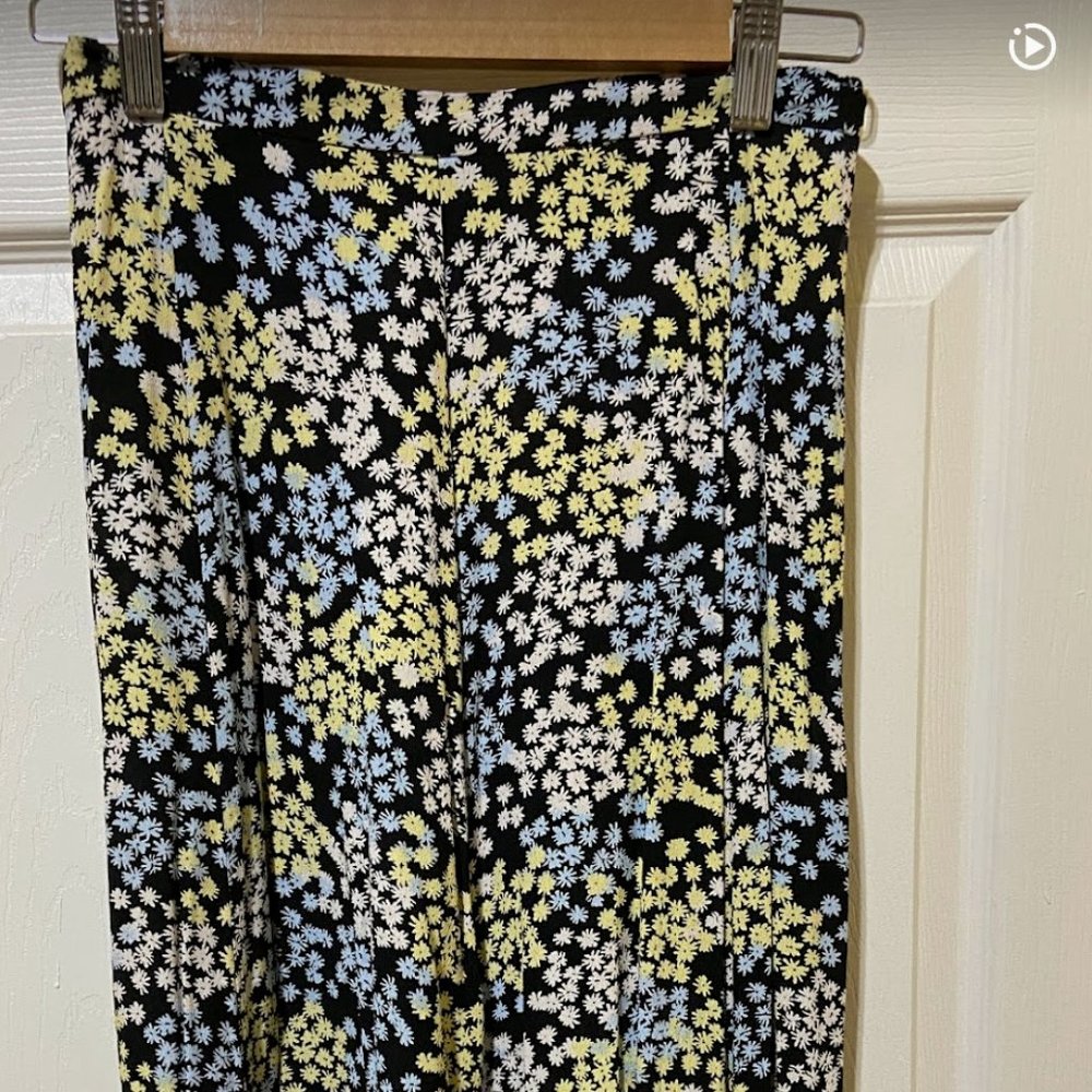 H&M Midi Floral Skirt
